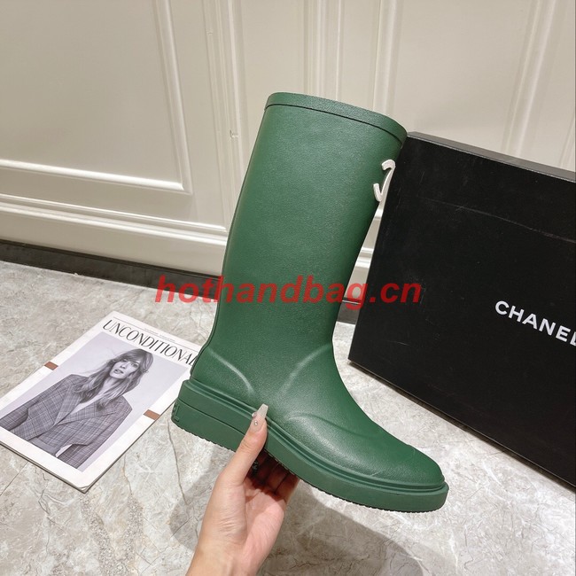 Chanel rain boot 92014-5