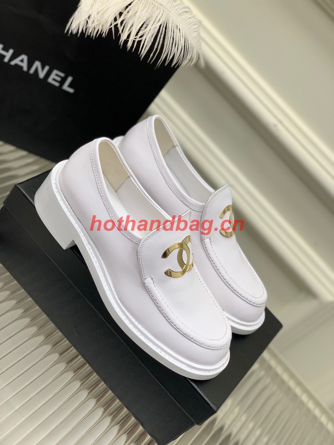 Chanel Calfskin LOAFERS heel height 5.5CM 92039-1