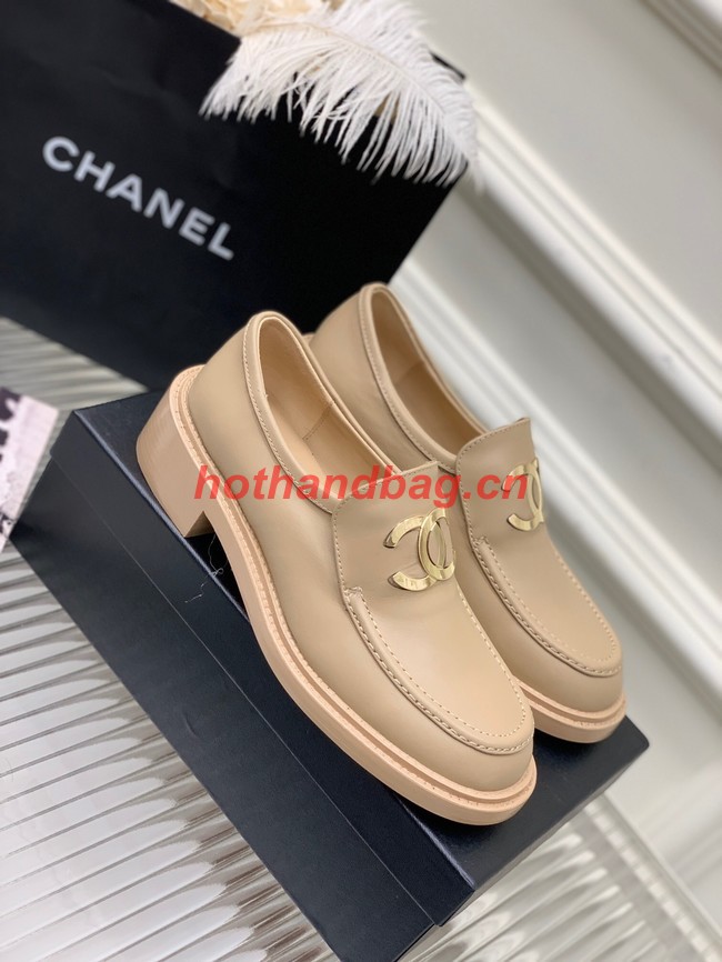 Chanel Calfskin LOAFERS heel height 5.5CM 92039-2