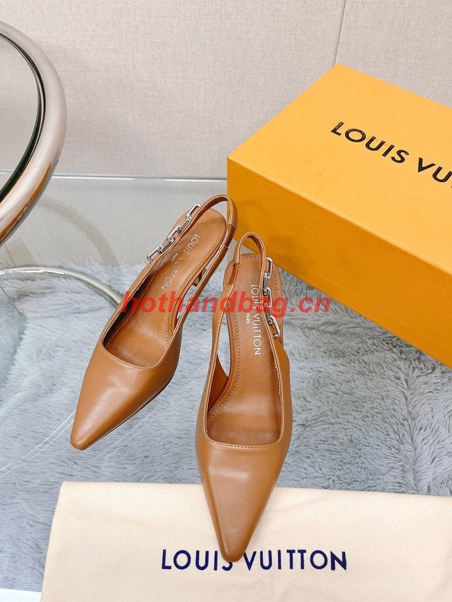 Louis Vuitton Shoes heel height 6.5CM 92124-4