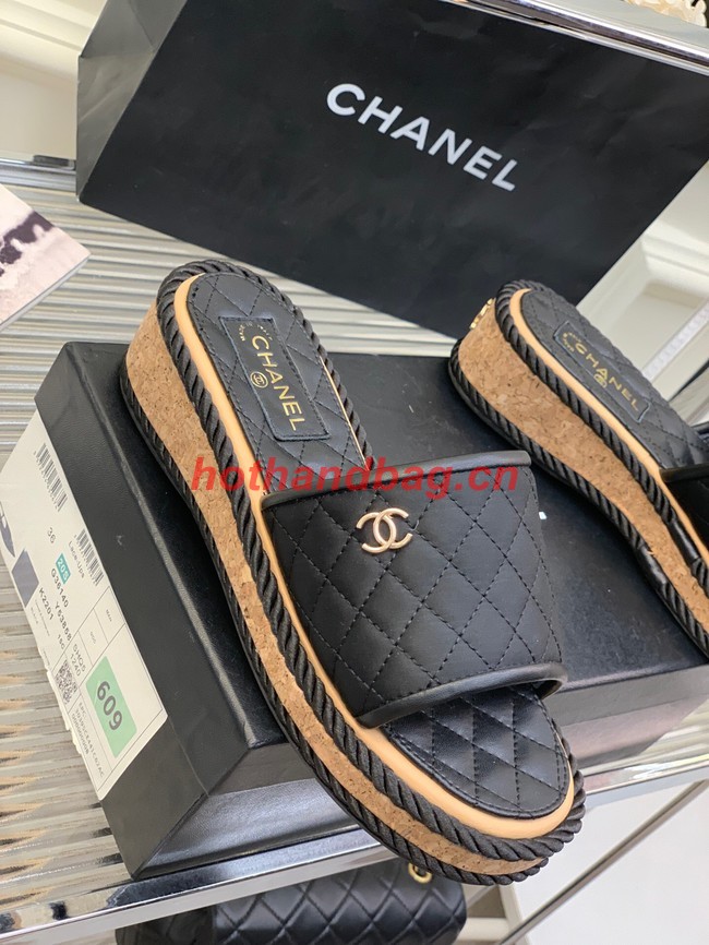 Chanel slippers heel height 4CM 92127-1