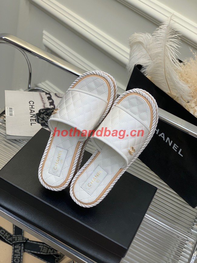 Chanel slippers heel height 4CM 92127-2