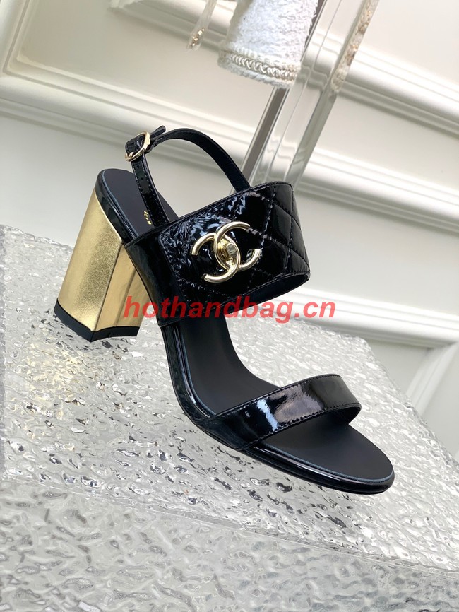 Chanel sandal heel height 8CM 92136-4