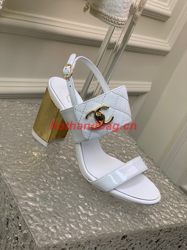 Chanel sandal heel height 8CM 92136-5