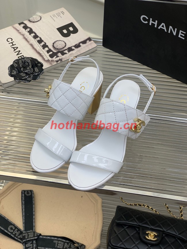 Chanel sandal heel height 8CM 92136-5