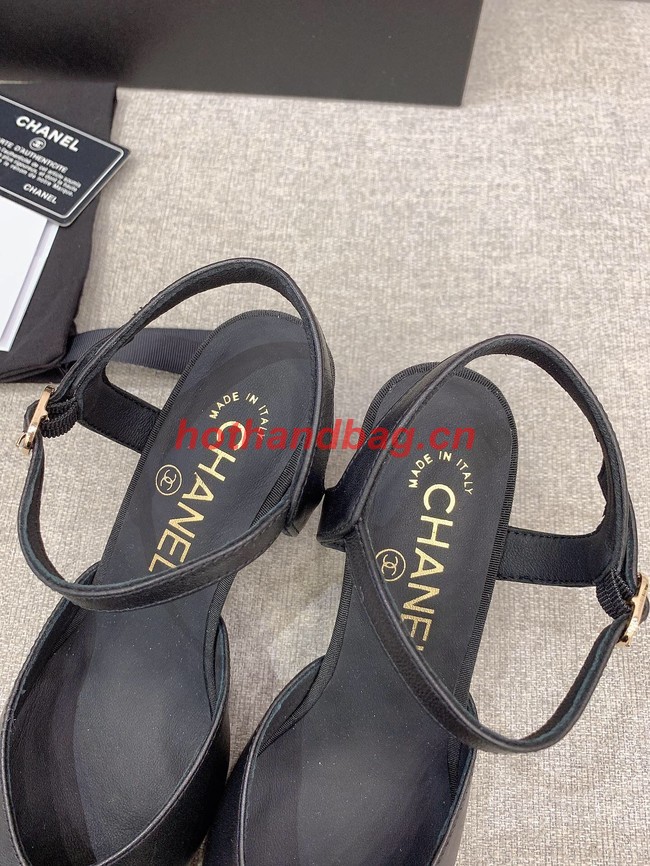 Chanel sandal heel height 8CM 92137-3