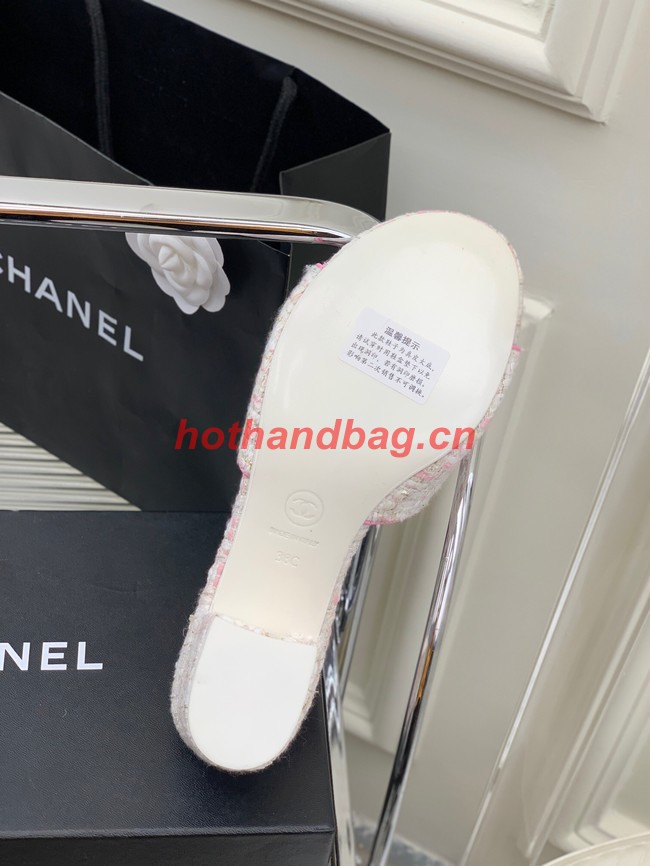 Chanel slippers heel height 5CM 92141-2