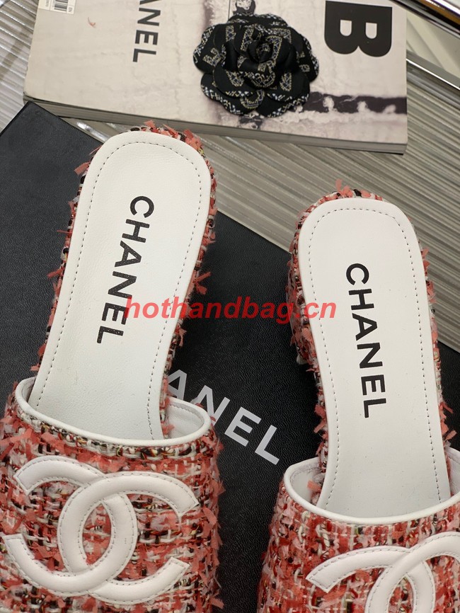 Chanel slippers heel height 5CM 92141-4