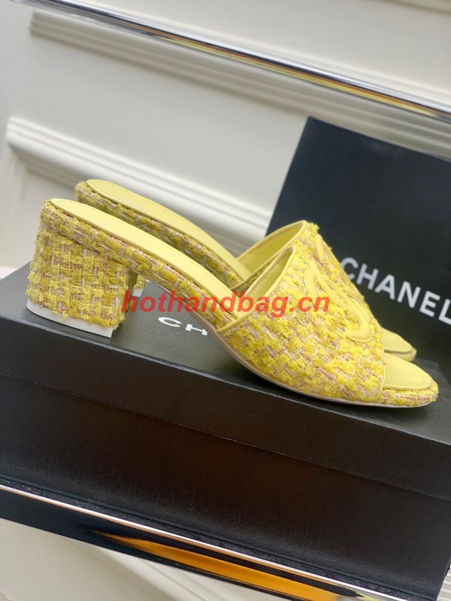 Chanel slippers heel height 5CM 92141-6