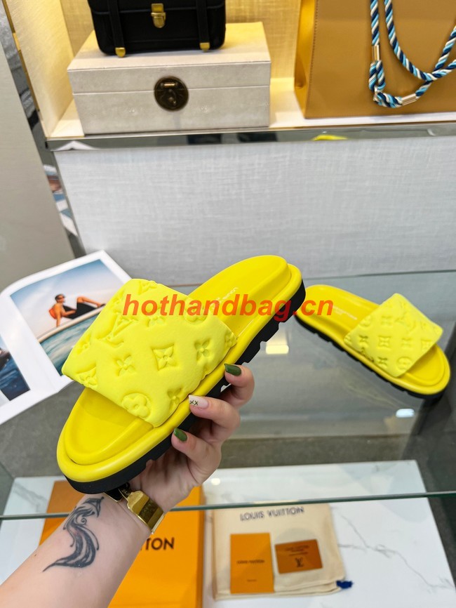 Louis Vuitton slippers heel height 5CM 92144-2