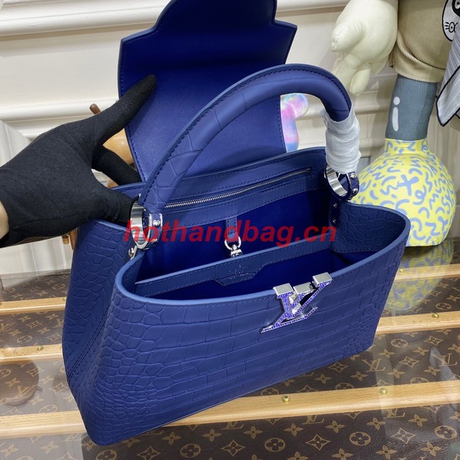 Louis Vuitton CAPUCINES N93165 blue