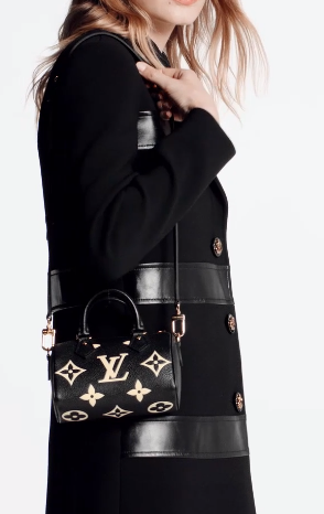 Louis Vuitton NANO SPEEDY M81456 black