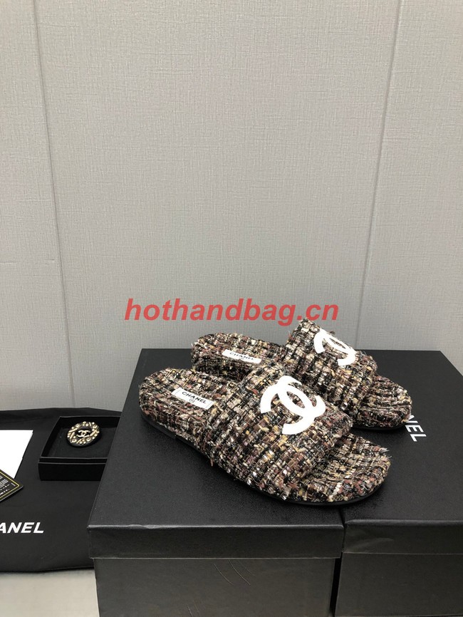 Chanel slippers heel height 3CM 93190-1