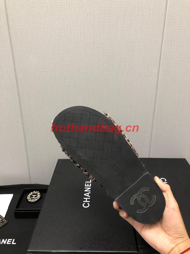 Chanel slippers heel height 3CM 93190-1