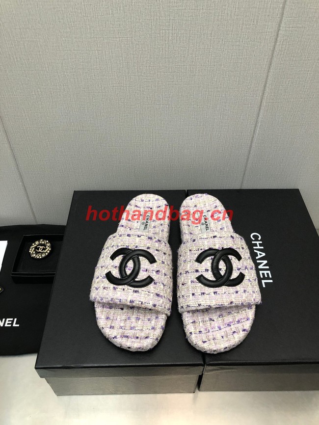 Chanel slippers heel height 3CM 93190-2