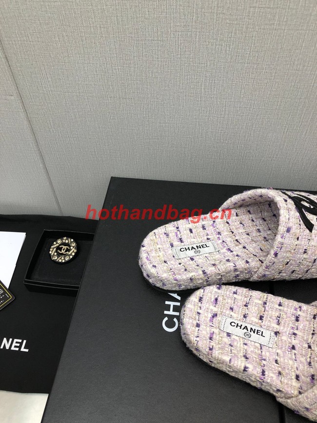 Chanel slippers heel height 3CM 93190-2