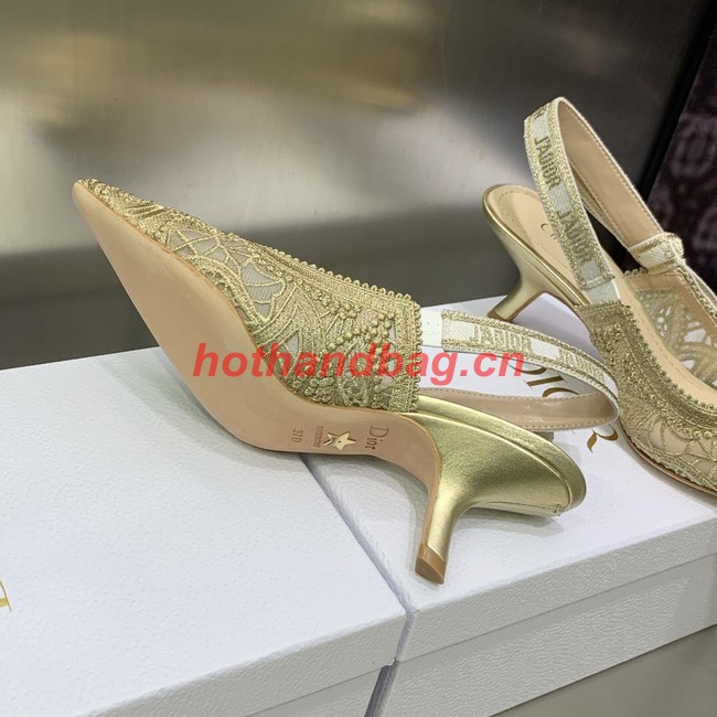 Dior JADIOR SLINGBACK PUMP heel height 6.5CM 93126-1