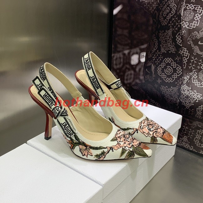 Dior JADIOR SLINGBACK PUMP heel height 9.5CM 93125-2