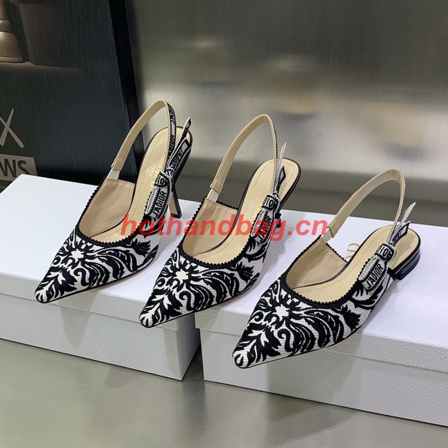 Dior JADIOR SLINGBACK PUMP heel height 9.5CM 93125-3