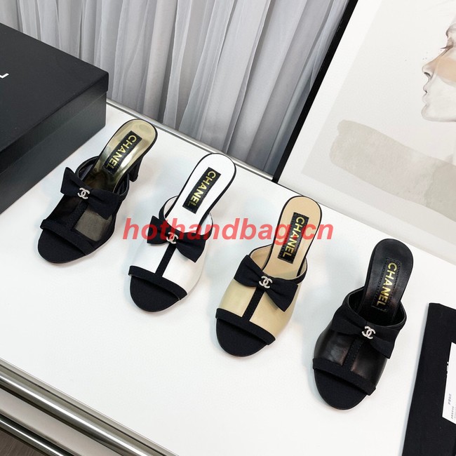 Chanel sandals heel height 8.5CM 93145-1