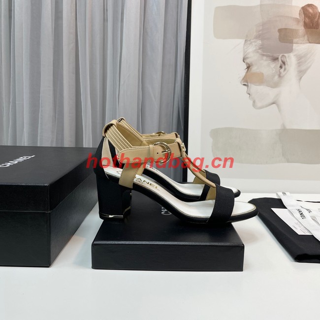 Chanel sandals heel height 6.5CM 93148-2