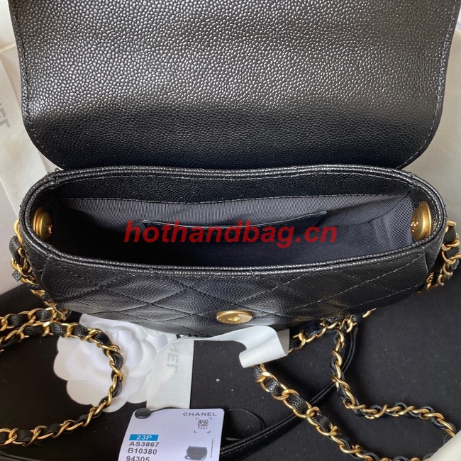 Chanel Shoulder Bag AS3867 black