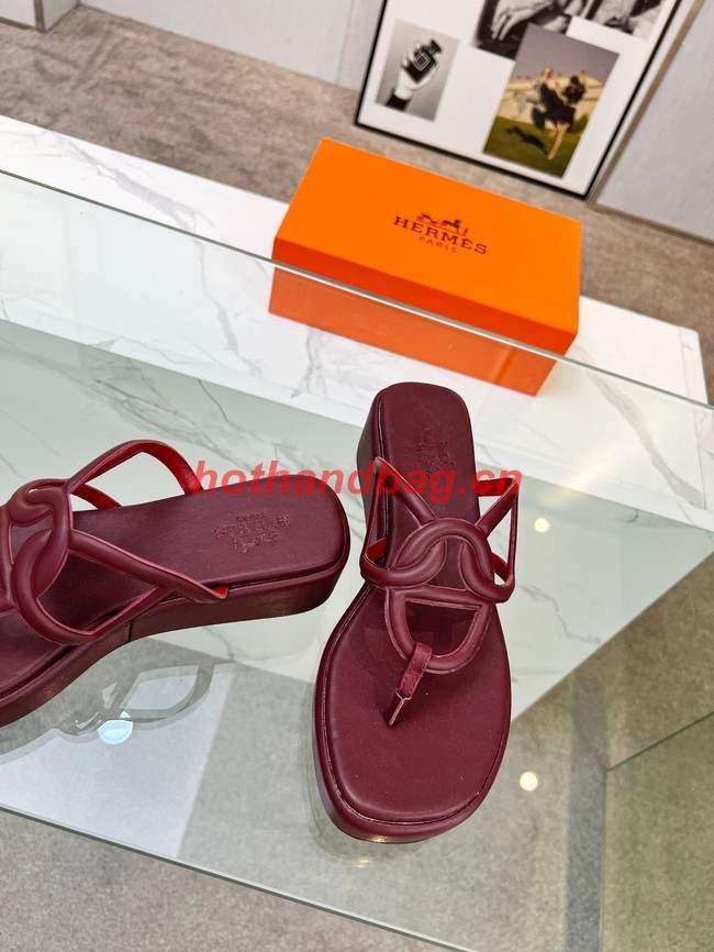 Hermes slippers heel height 4.5CM 93184-1