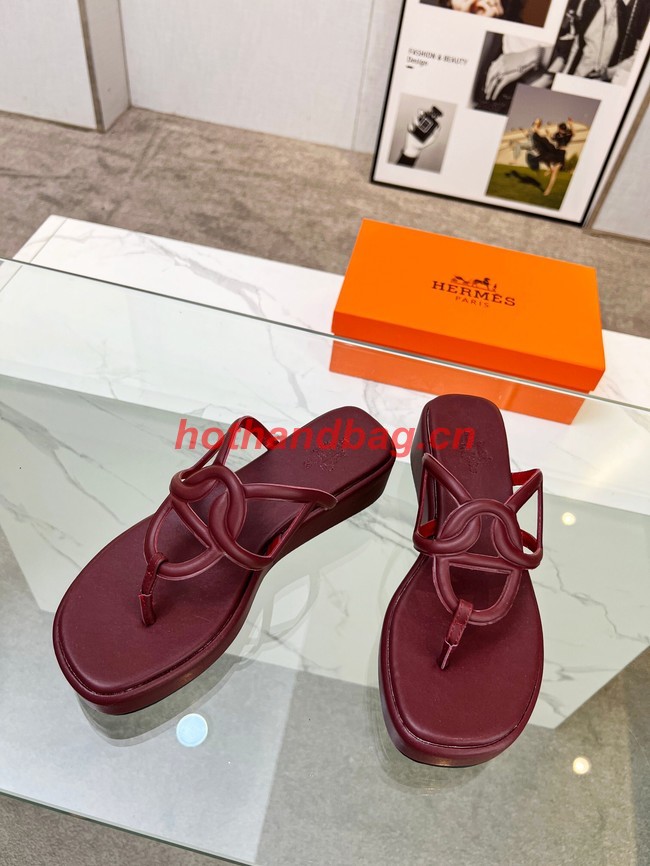 Hermes slippers heel height 4.5CM 93184-1