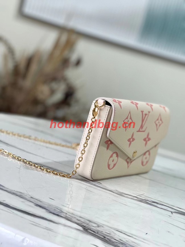 Louis Vuitton Felicie Pochette M82047 Rose Trianon Pink