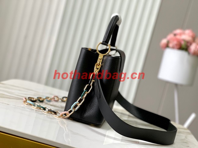 Louis Vuitton Capucines MM M21652 black