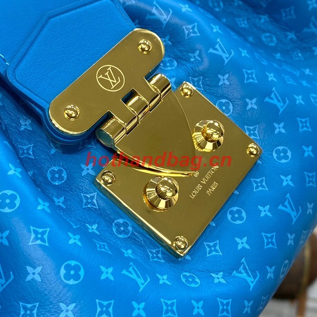 Louis Vuitton Monogram Clutch M22327 blue