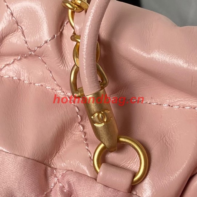 CHANEL 22 MINI HANDBAG AS3980 pink