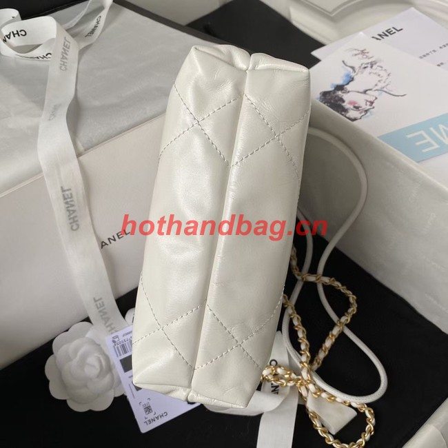 CHANEL 22 MINI HANDBAG AS3980 white