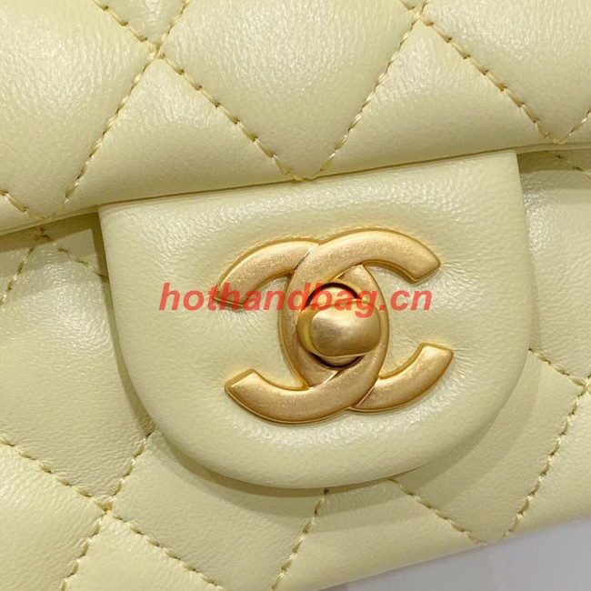 Chanel MINI FLAP BAG AS1116 cream