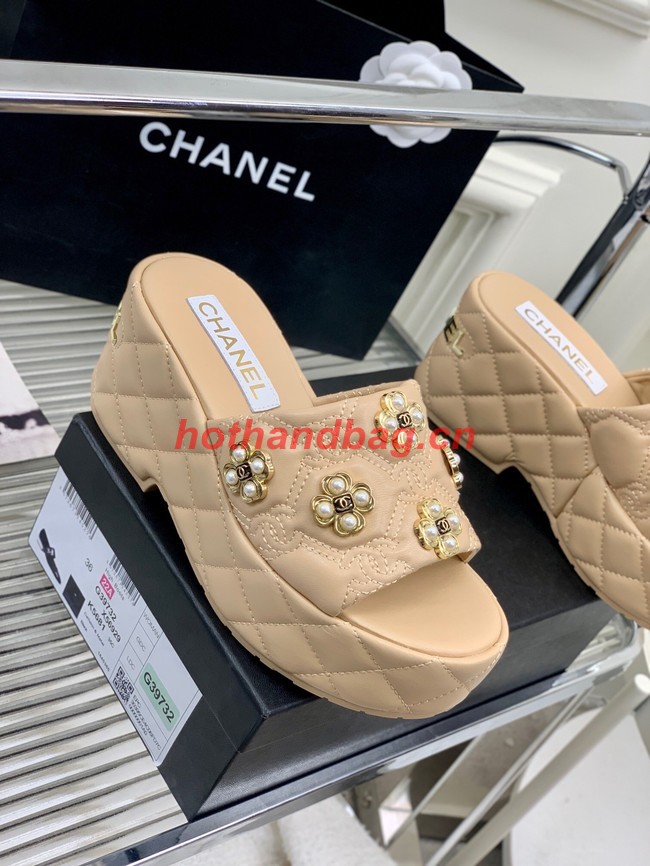 Chanel WOMENS SANDAL heel height 6CM 93191-3