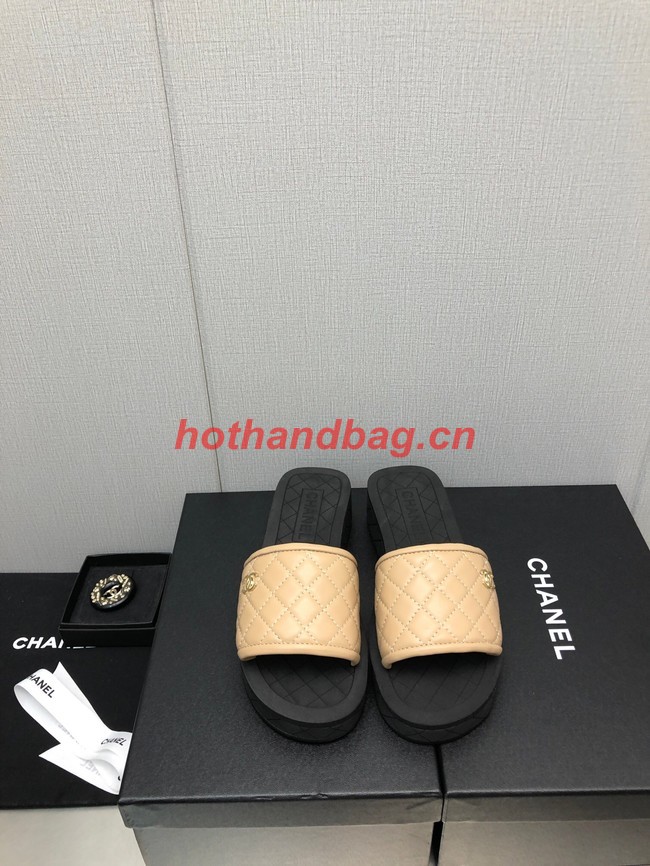 Chanel slippers heel height 4CM 93213-1