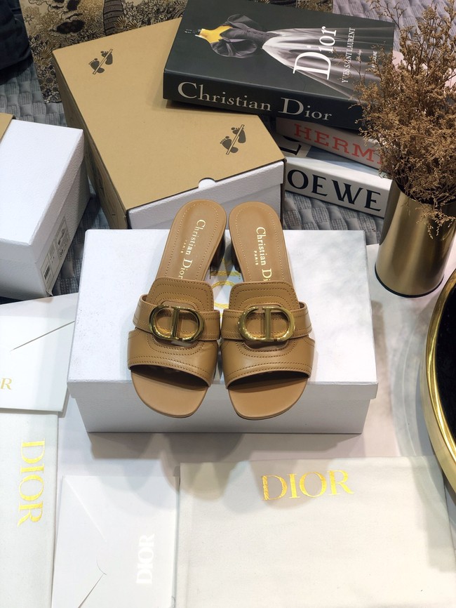 DIOR OR 30 MONTAIGNE HEELED SLIDE 93231-6