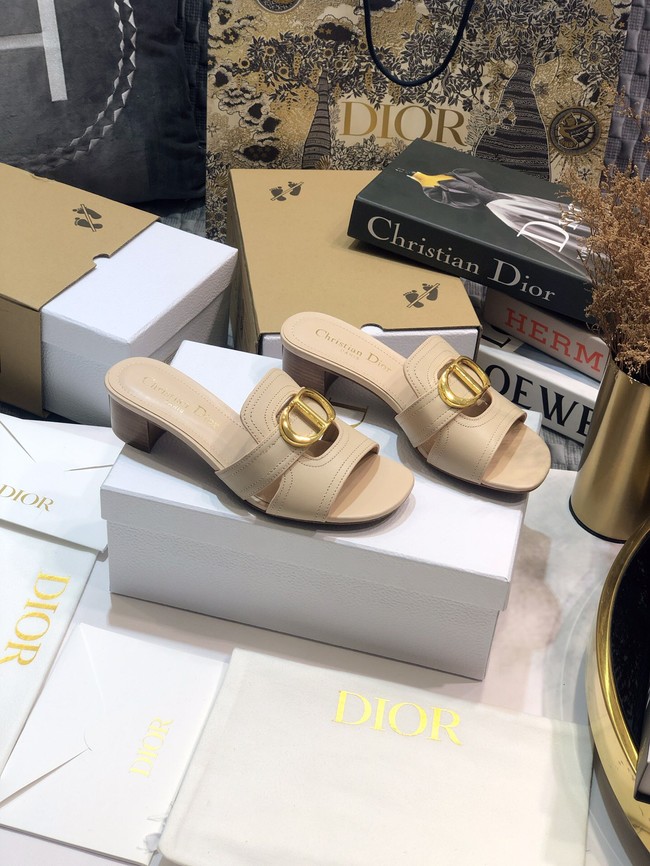 DIOR OR 30 MONTAIGNE HEELED SLIDE 93231-7