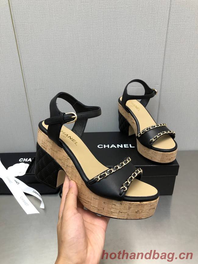 Chanel Womens sandal heel height 10.5CM 93318-1