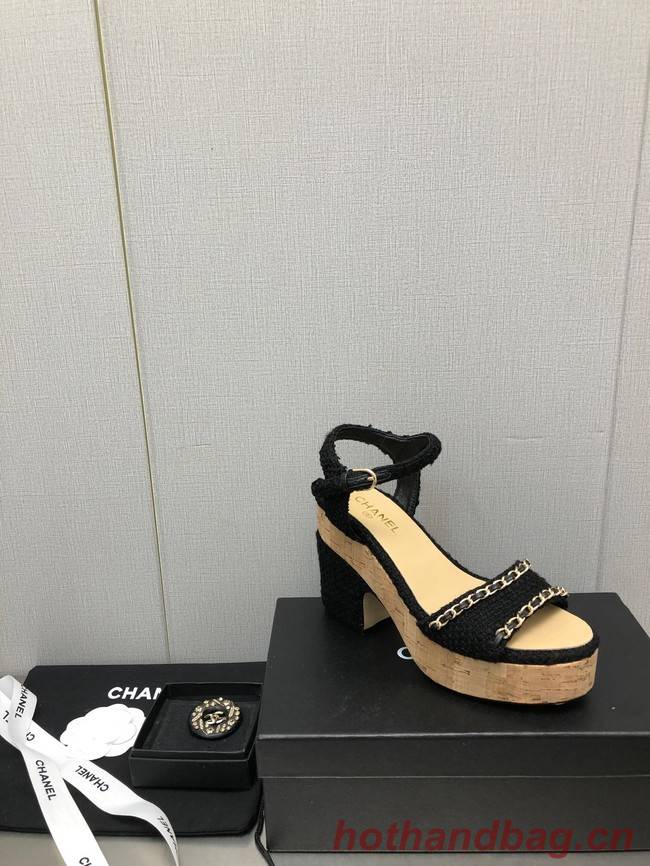 Chanel Womens sandal heel height 10.5CM 93318-4