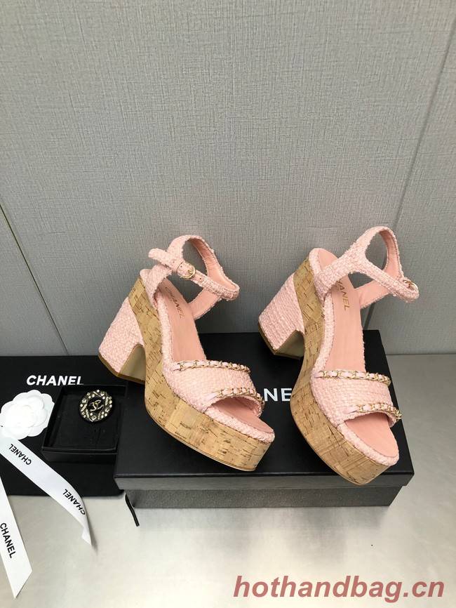 Chanel Womens sandal heel height 10.5CM 93318-5