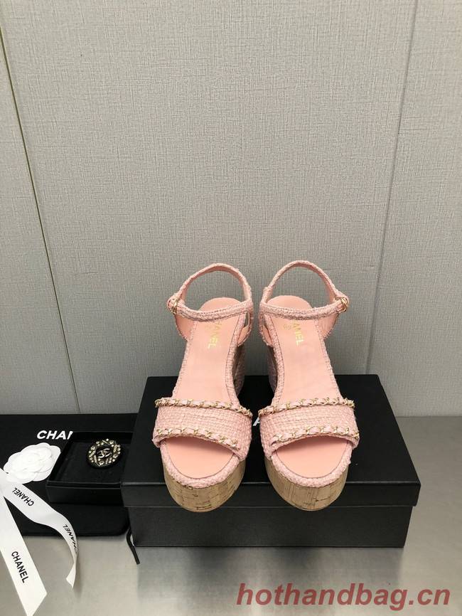 Chanel Womens sandal heel height 10.5CM 93318-5