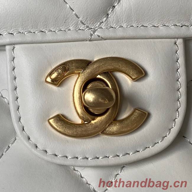 Chanel SMALL FLAP BAG AS3932 WHITE