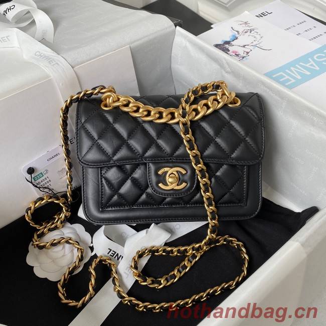 Chanel SMALL FLAP BAG AS4051 BLACK