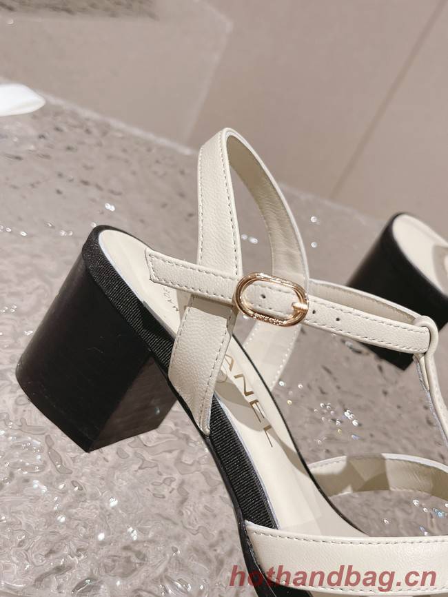 Chanel sandal heel height 5.5CM 93350-3