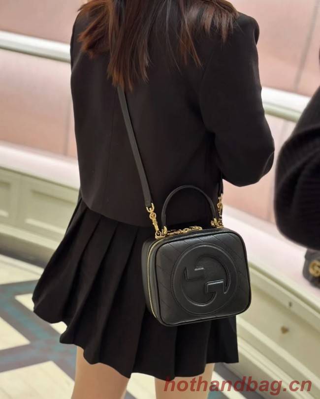 Gucci Blondie top handle bag 744434 BLACK