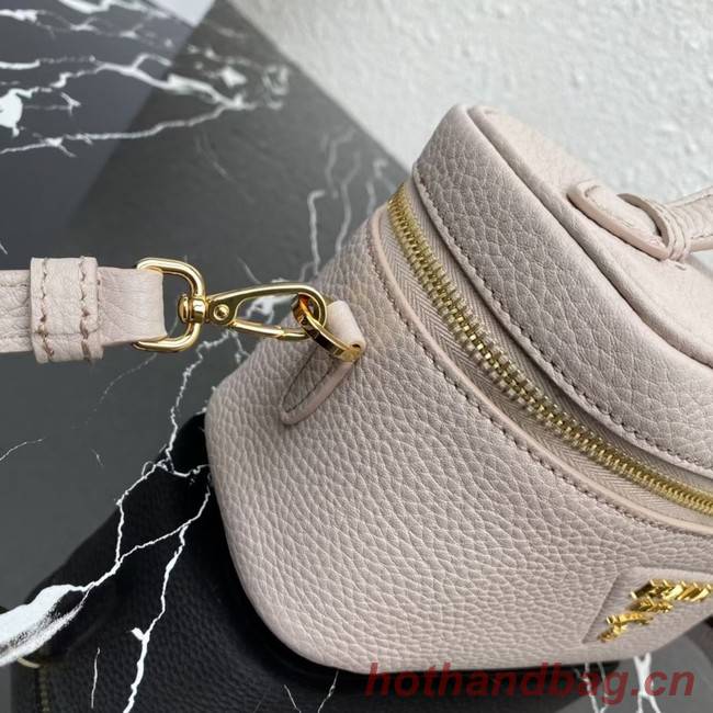 Prada Leather mini-bag 1BH202 Sand Beige