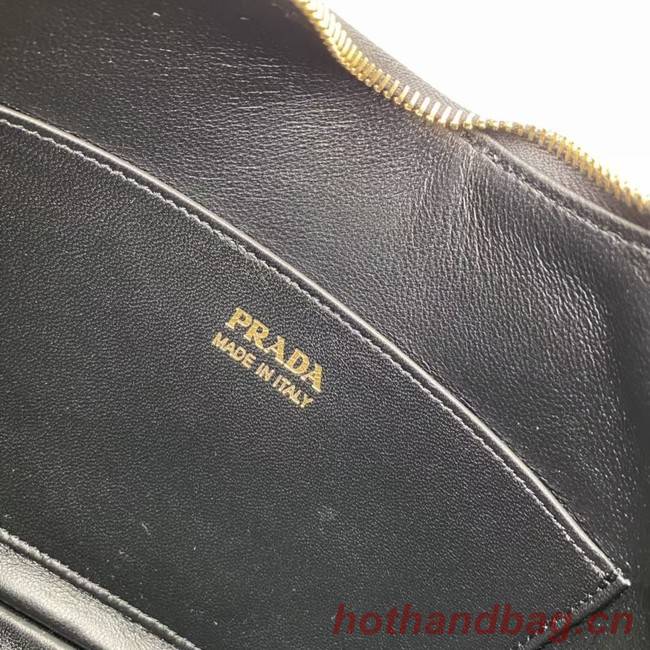 Prada Leather shoulder bag 1BH193 black