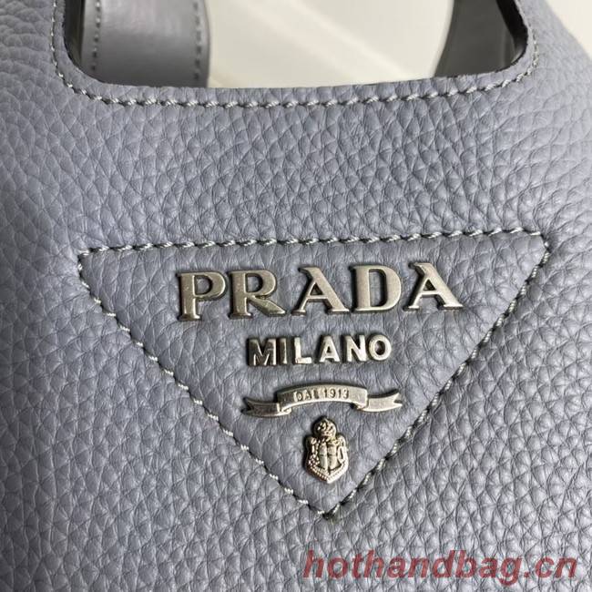 Prada Leather handbag 1BA349 iron gray