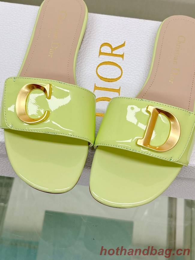 CEST DIOR SLIDE Patent Calfskin 93448-10